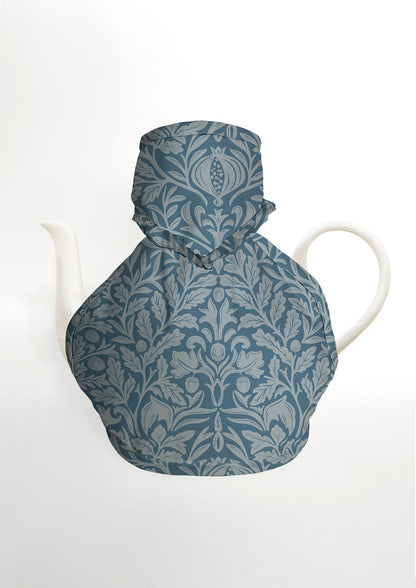 William Morris Acorn Blue Kitchen Linen