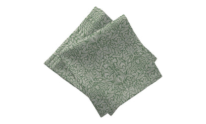 William Morris Acorn Green Kitchen Linen