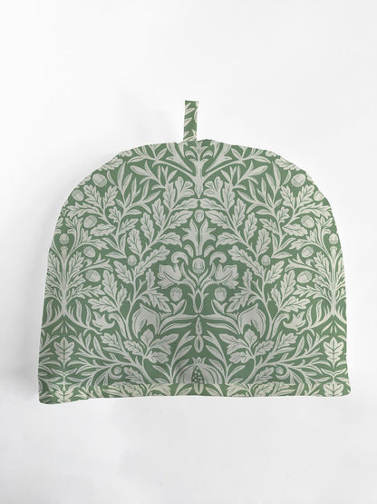 William Morris Acorn Green Kitchen Linen