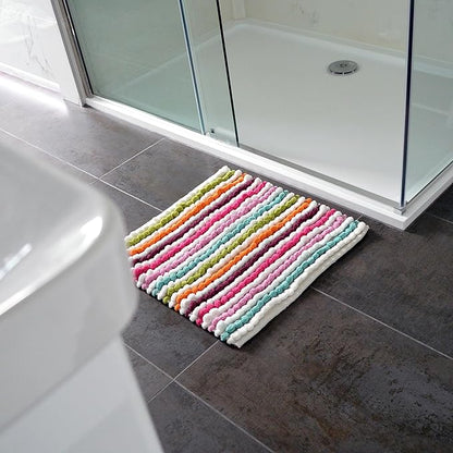 Bobble Towels & Bath Mats in Bright Multi Colour