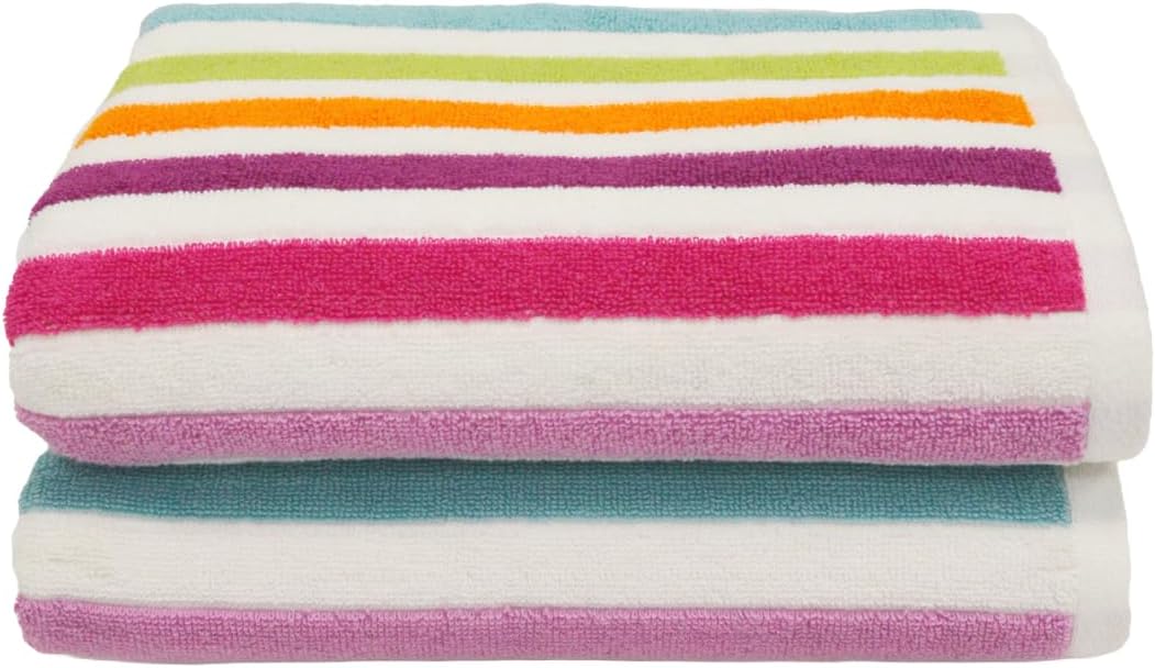 Bobble Towels & Bath Mats in Bright Multi Colour