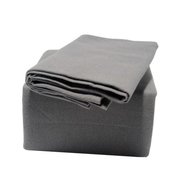100% Brushed Cotton 160GSM in Grey