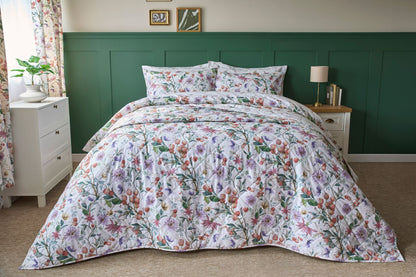 Floral Cleo Duvet Cover Set, Curtains, Bedspread
