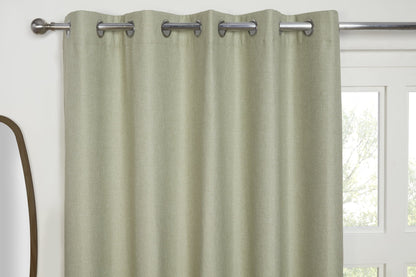 3 Pass Blackout Curtains in Sage Green