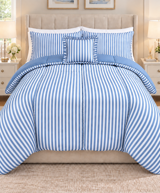 All In One Coverless Duvet 10.5 Tog Blue