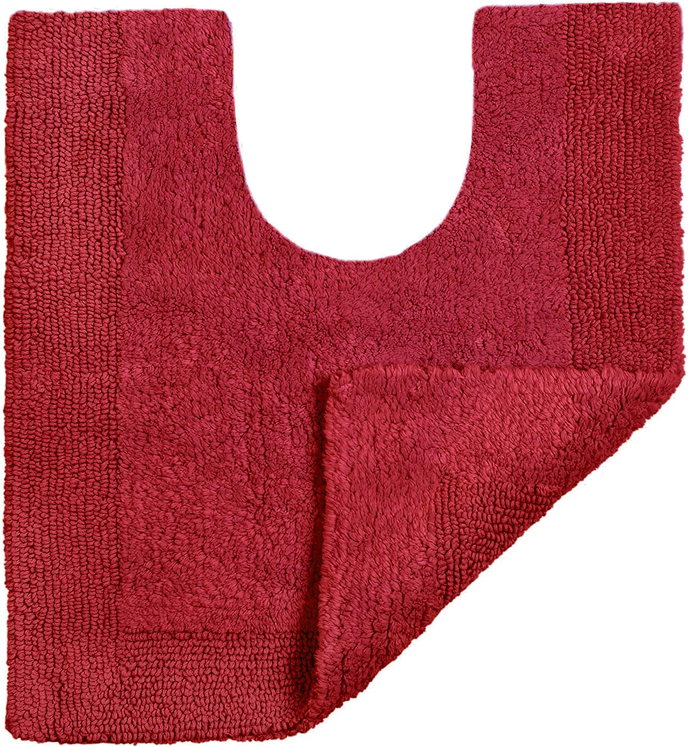 Heavyweight Reversible Bath Mats Cranberry