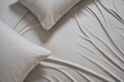 100% Combed Cotton Memory Foam Fitted Sheet in Grey
