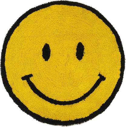 Smiley Face Design Mooky Mat