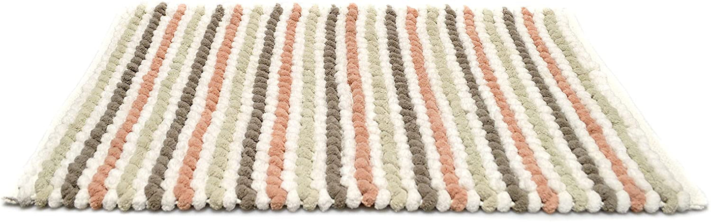 Bobble Bath or Pedestal Mat in Blush Pink
