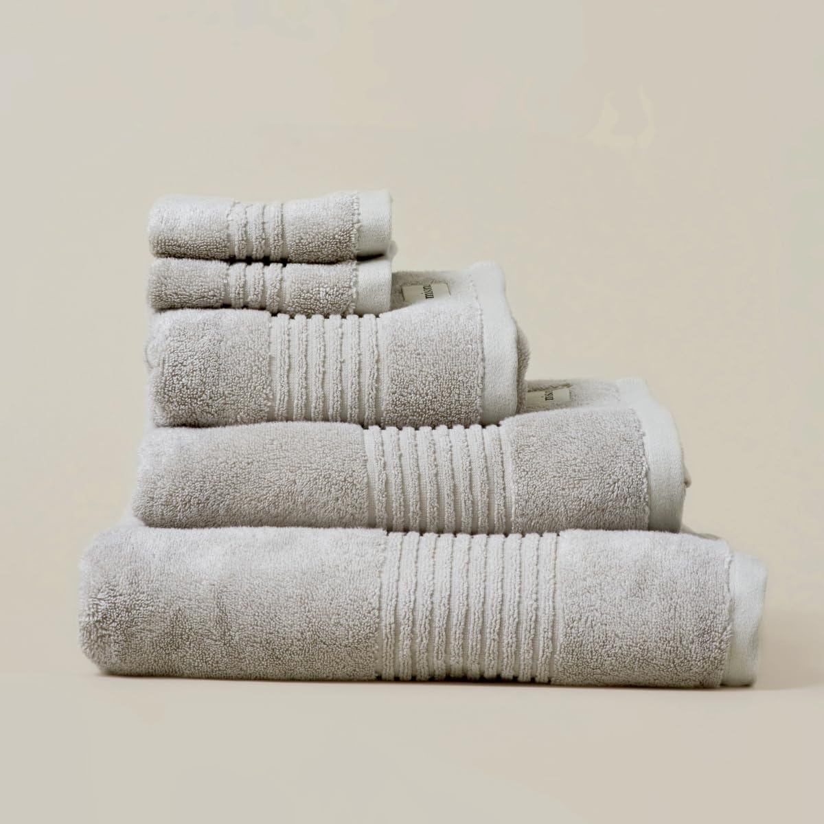 Bamboo Bath Towels in Silver Grey
