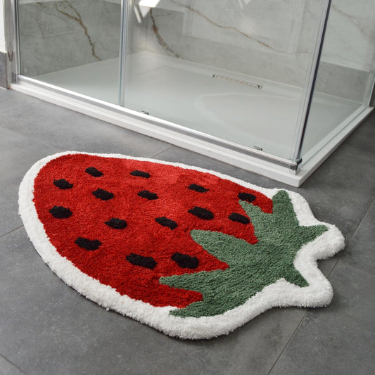 Strawberry Design Mooky Mat