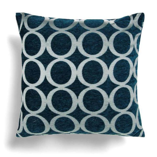 O Cushion Cover in Teal