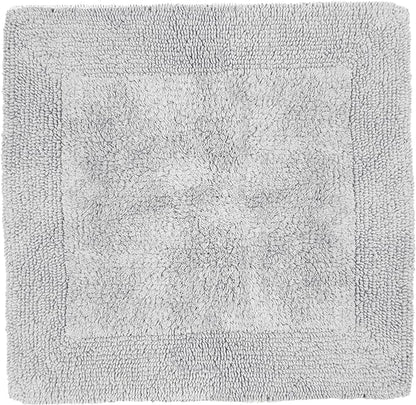 Heavyweight Elegance Reversible Bath Mats Dove Grey
