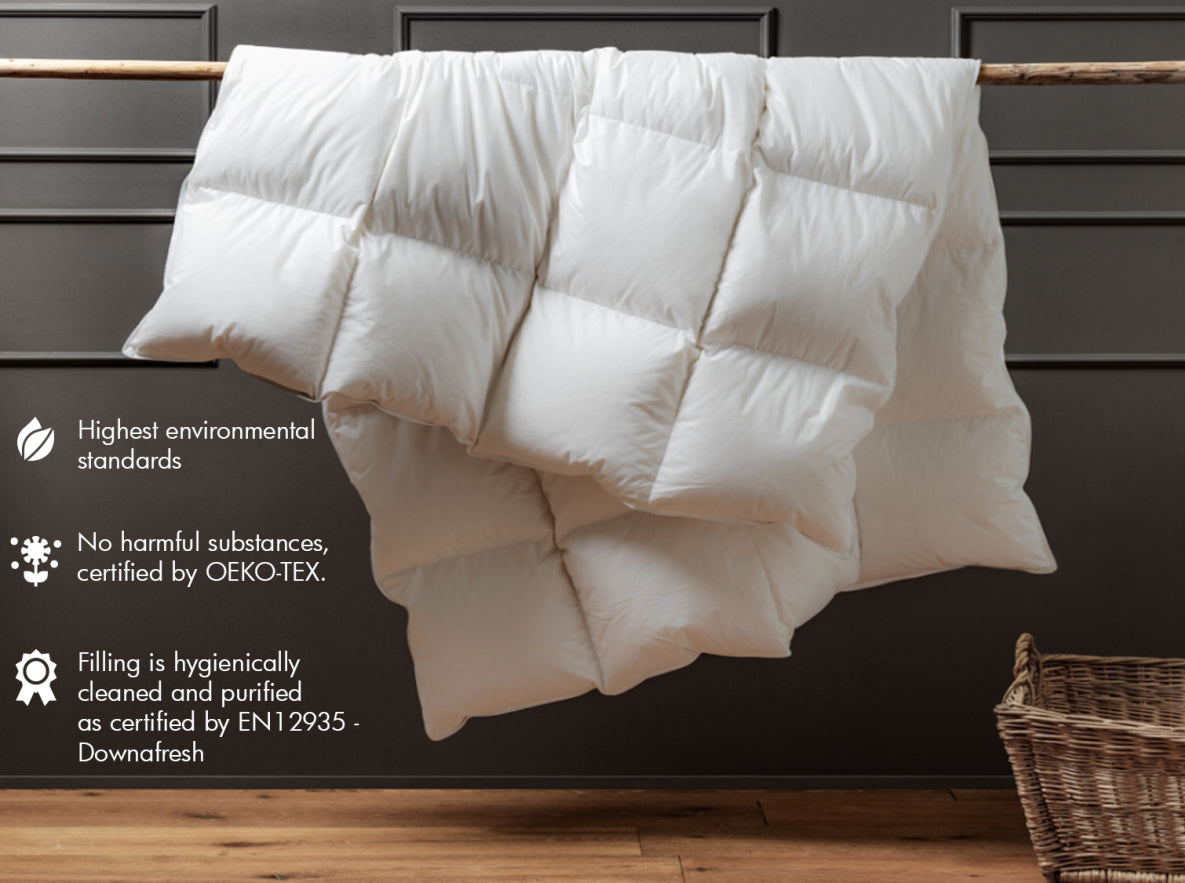 White Goose Feather & Down Duvet
