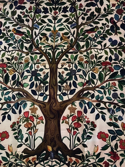 William Morris Artwork Tree of Life Design Kitchen Tea Towel