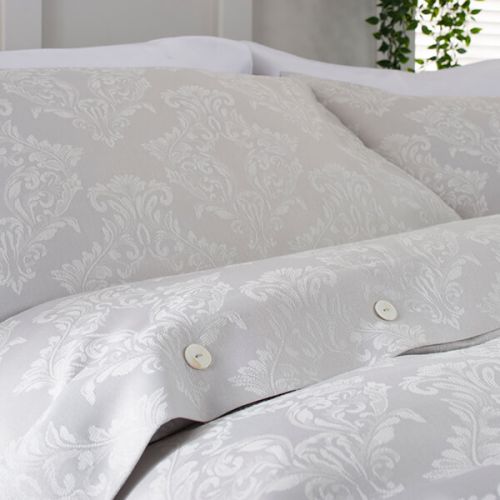 Versaille Jacquard Design Silver