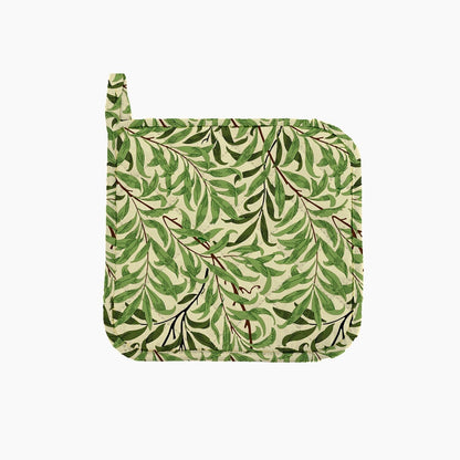 William Morris Willow Bough Green Kitchen Linen
