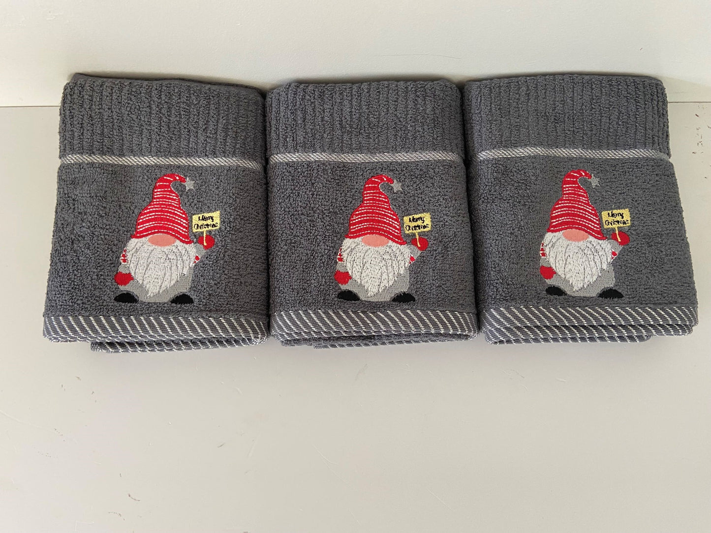 Christmas Gonks Kitchen Towel