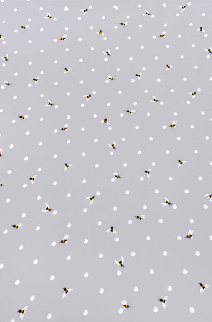 Bumble Bee Throw Grey