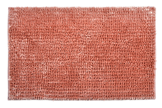 Extra Soft Chenille Bath Mat Blush Pink