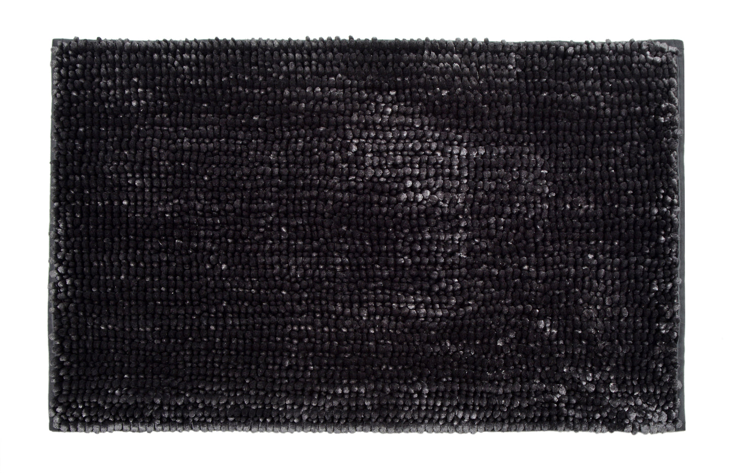 Extra Soft Chenille Bath Mat Charcoal Grey