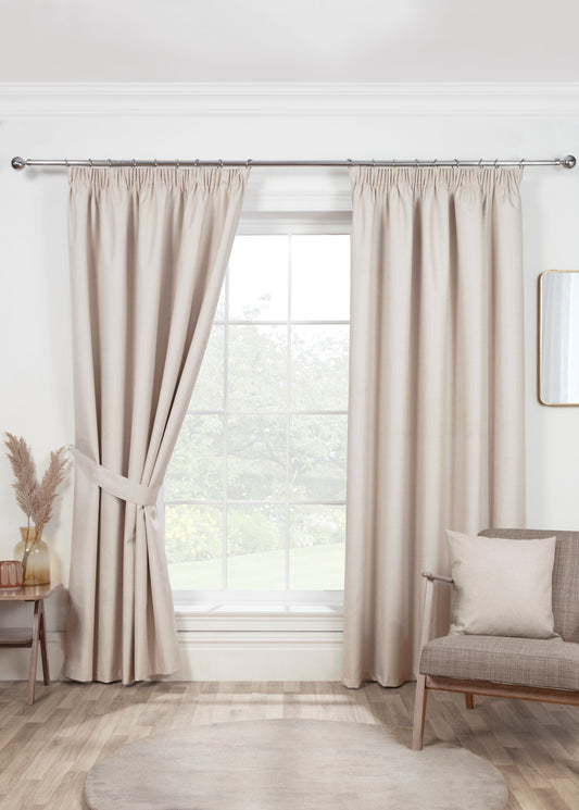 Blackout Curtains in Natural