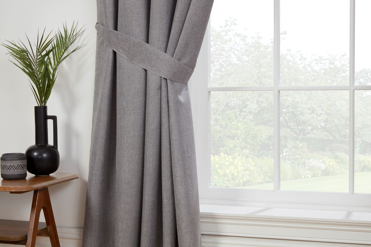 Blackout Curtains in Pewter Grey