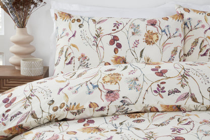 Grove Floral Design Bed Linen, Curtains in Multi