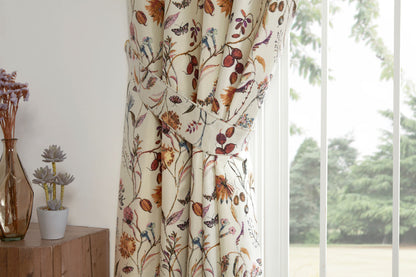 Grove Floral Design Bed Linen, Curtains in Multi