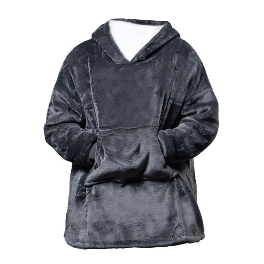 HUDI Oversizes Blanket Hoodie Charcoal Grey