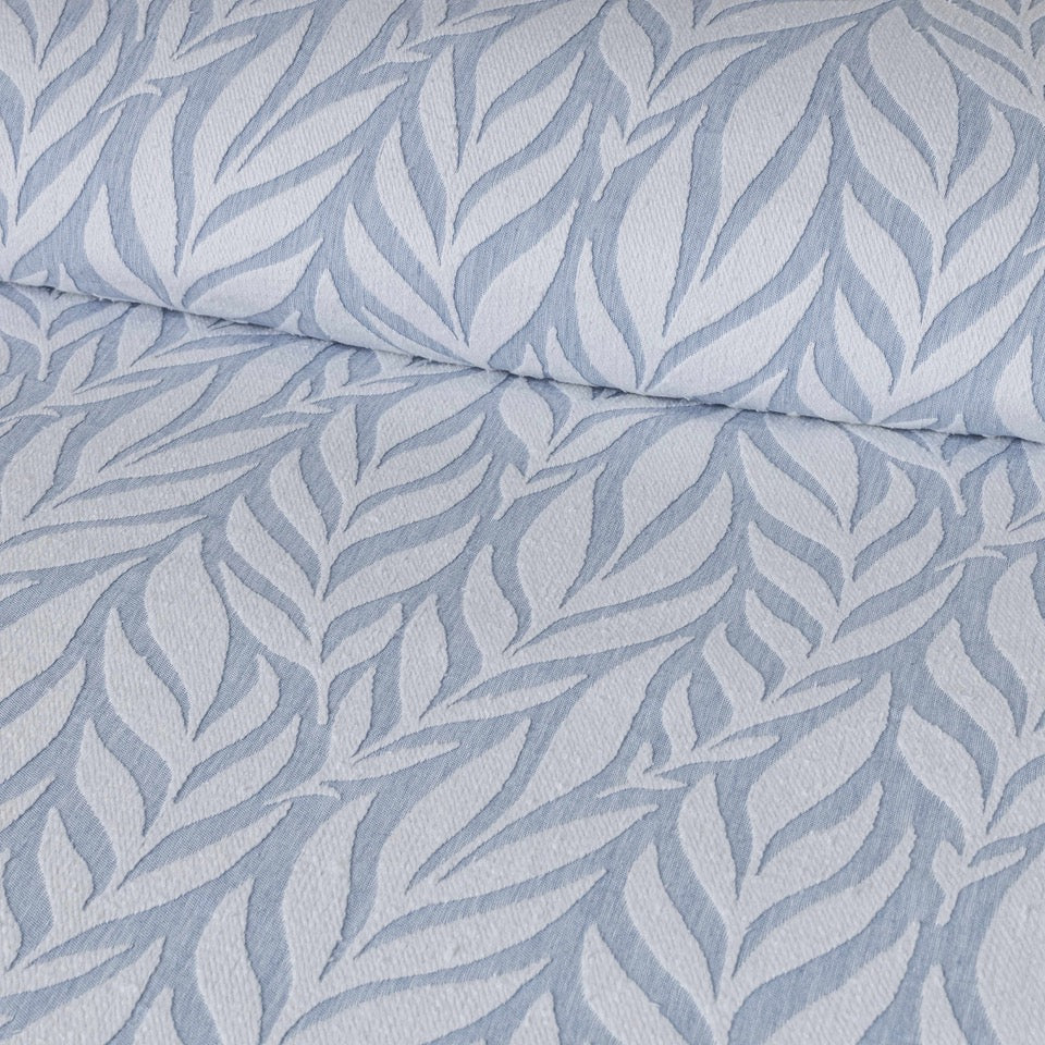 100% Cotton Hamilton Jacquard Design Duvet Cover in Blue