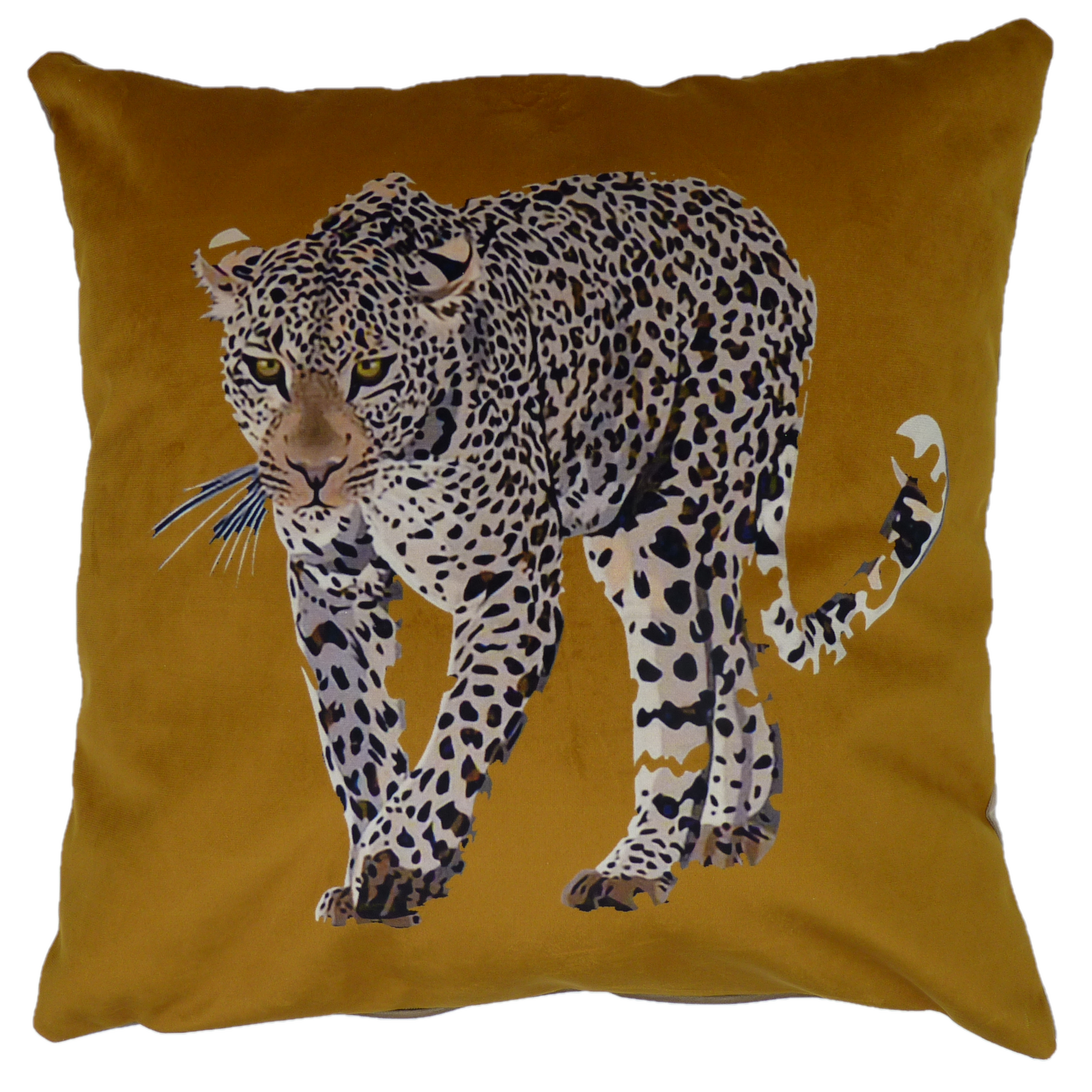 Leopard pillow cover top