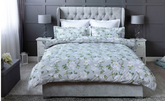 100% Cotton Mishka Large Floral Design Duvet Cover Set