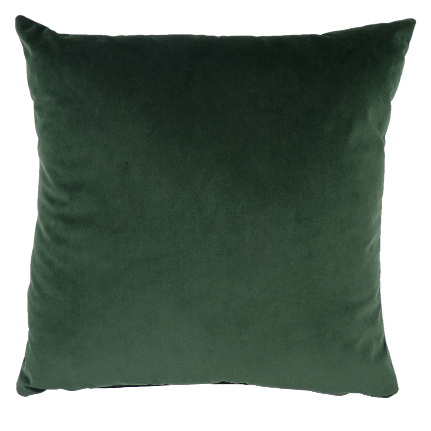 Opulence Velvet Cushion in Bottle Green