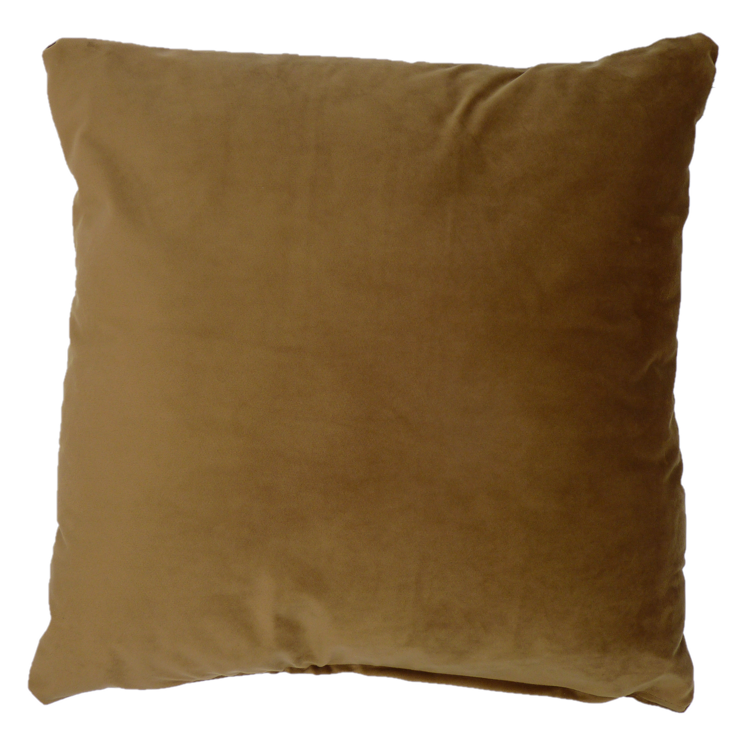 Opulence Velvet Cushion in Old Gold