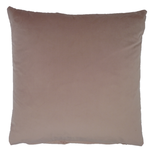 Opulence Velvert Cushion in Powder Pink 50cm