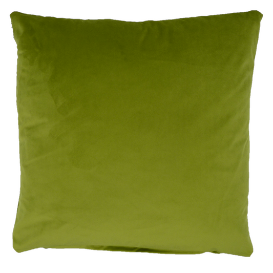 Opulence Velvet Cushion in Sage Green