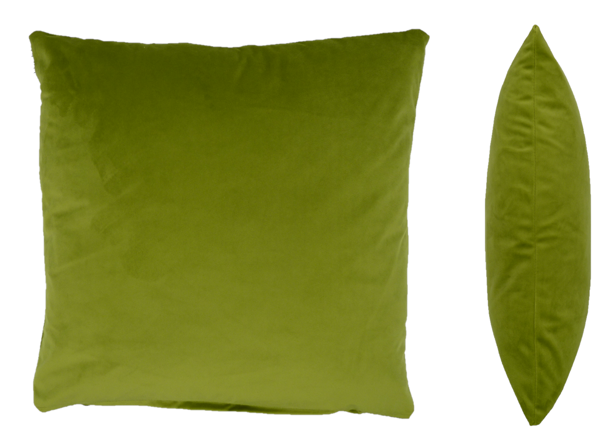 Feather filled cushions with outlet covers
