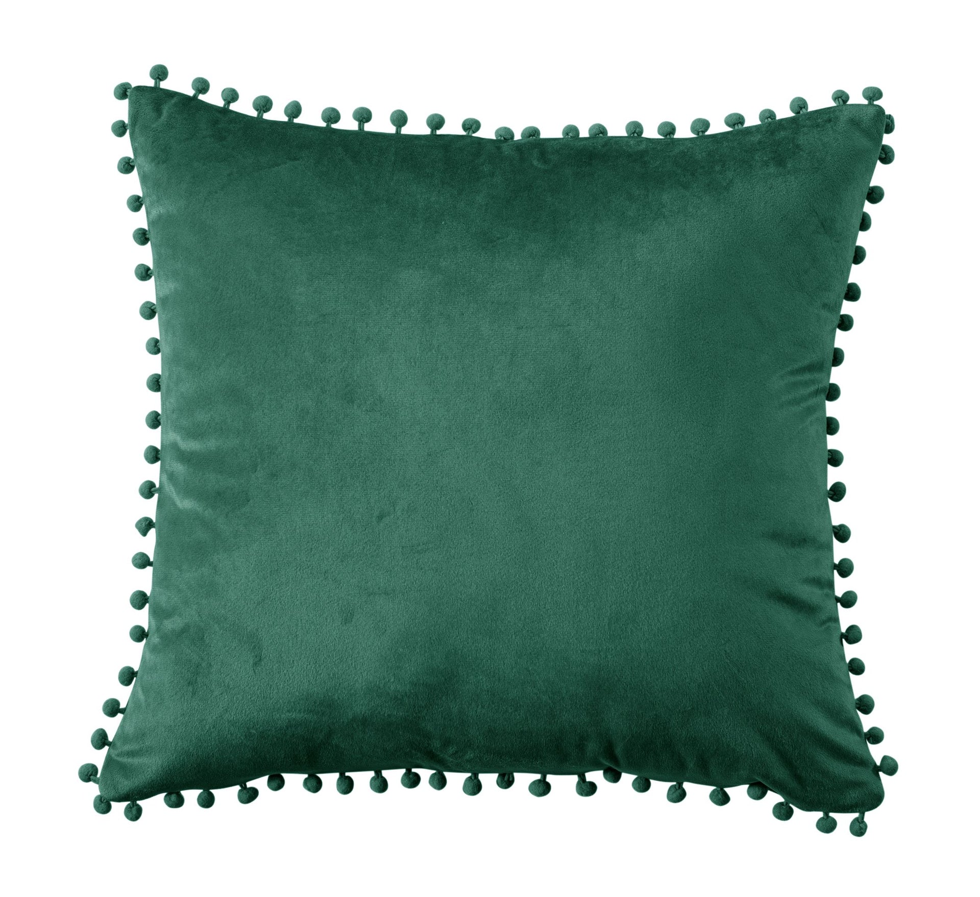 evans lichfield, royal velvet, cushion, cover, filled, Emerald