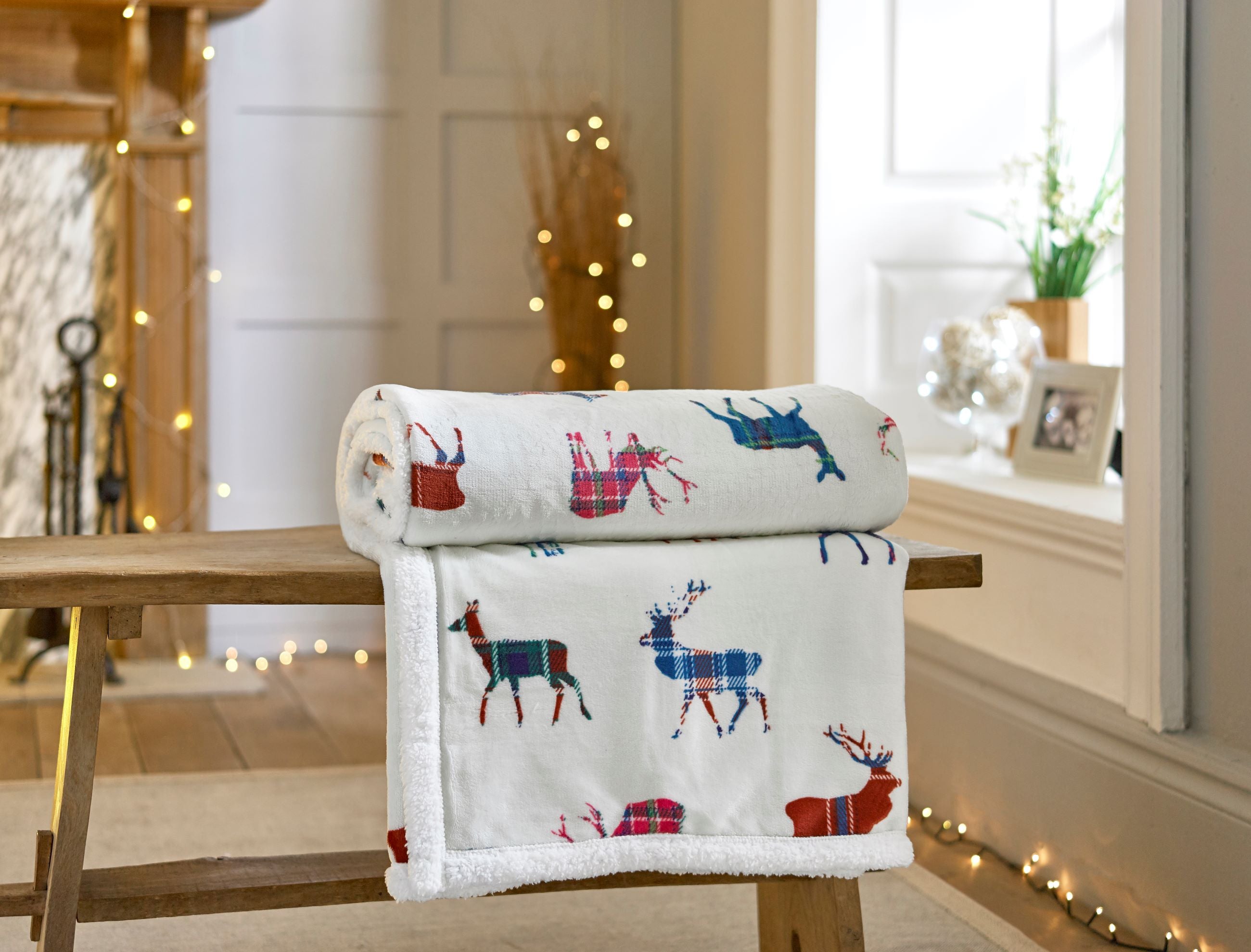 Stag best sale sherpa throw