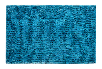 Extra Soft Chenille Bath Mat Turquoise