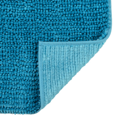 Extra Soft Chenille Bath Mat Turquoise