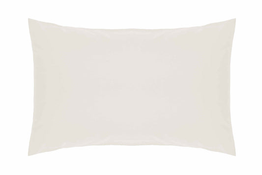 200 Thread Count Pure Combed Cotton Bed Linen In Ivory