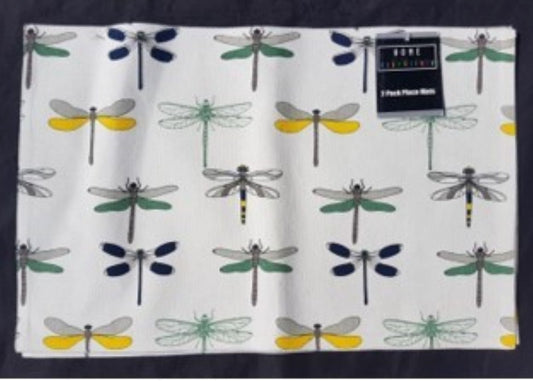 Dragonfly Cotton Place Mats