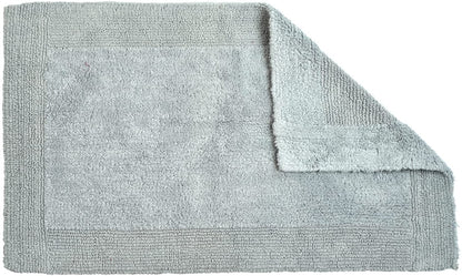 Heavyweight Elegance Reversible Bath Mats Dove Grey