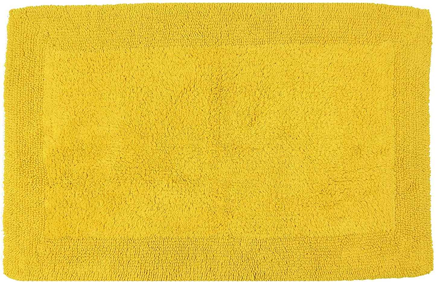 Elegance Reversible Bath Mats in Mustard Yellow
