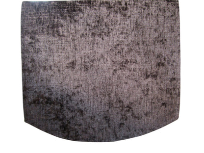 Chenille Arm Chair Caps, Chair Backs Chocolate Brown