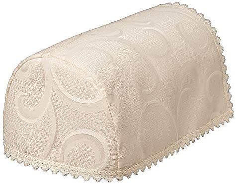 Scroll Arm Chair Cap, Chair Back Cream