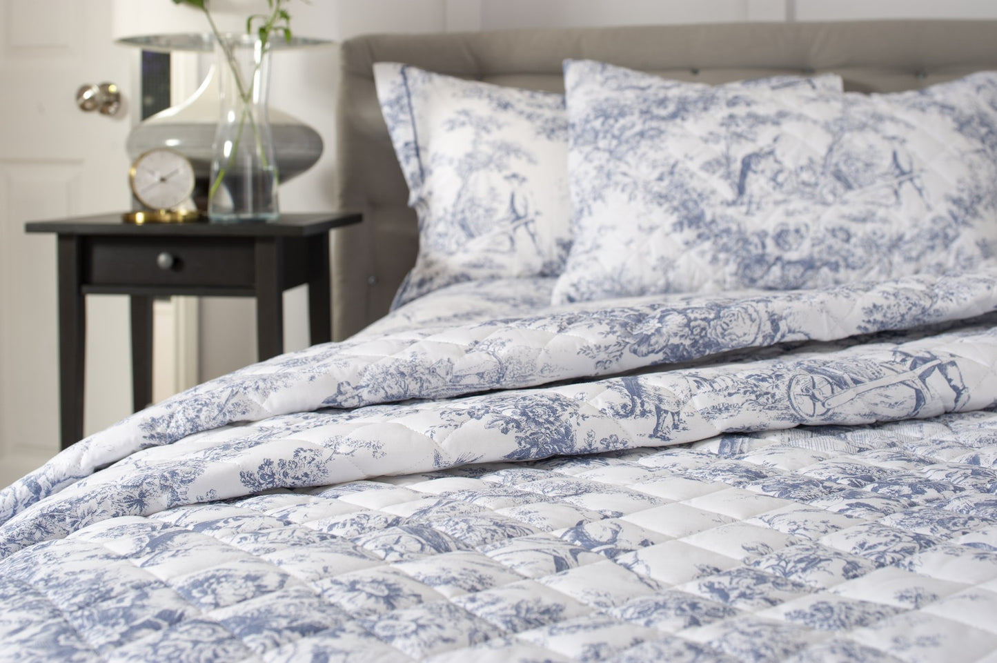 Toile De Jouy in Blue & White