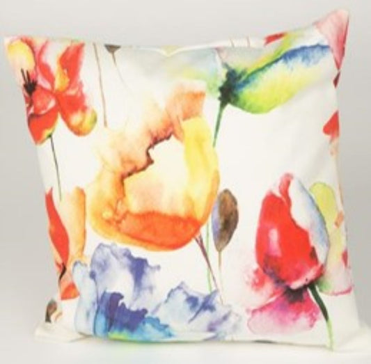 Waterproof Outdoor Cushion Cover Tulip Design